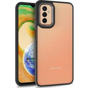 Microsonic Samsung Galaxy A04S Bright Planet Siyah Kılıf