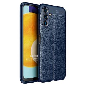 Microsonic Samsung Galaxy A04S Deri Dokulu Silikon Lacivert Kılıf
