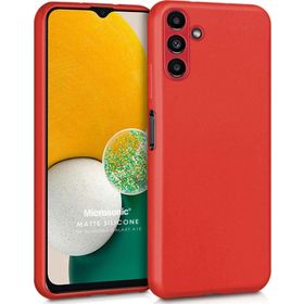 Microsonic Samsung Galaxy A04S Matte Silicone Kırmızı Kılıf