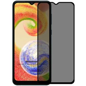 Microsonic Samsung Galaxy A04S Privacy 5D Gizlilik Filtreli Siyah Cam Ekran Koruyucu