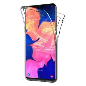 Microsonic Samsung Galaxy A10 6 Tarafı Tam Full Koruma 360 Clear Soft Şeffaf Kılıf