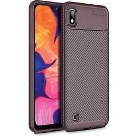 Microsonic Samsung Galaxy A10 Legion Series Kahverengi Kılıf