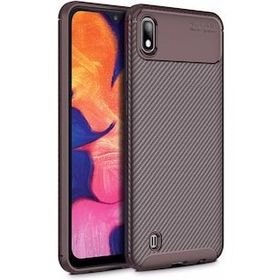 Microsonic Samsung Galaxy A10 Legion Series Kahverengi Kılıf