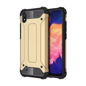 Microsonic Samsung Galaxy A10 Rugged Armor Gold Kılıf