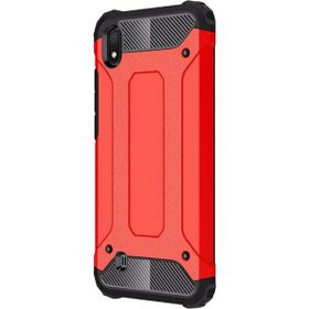 Microsonic Samsung Galaxy A10 Rugged Armor Kırmızı Kılıf