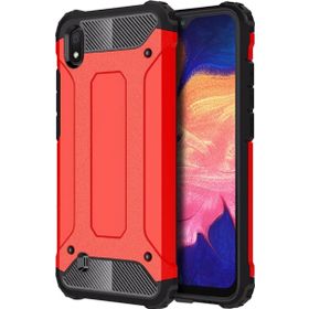 Microsonic Samsung Galaxy A10 Rugged Armor Kırmızı Kılıf