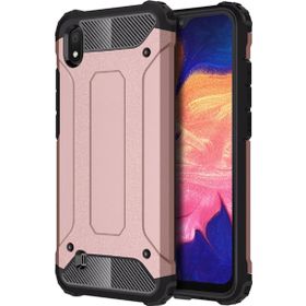 Microsonic Samsung Galaxy A10 Rugged Armor Rose Gold Kılıf