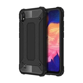 Microsonic Samsung Galaxy A10 Rugged Armor Siyah Kılıf