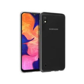 Microsonic Samsung Galaxy A10 Transparent Soft Beyaz Kılıf