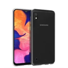 Microsonic Samsung Galaxy A10 Transparent Soft Beyaz Kılıf