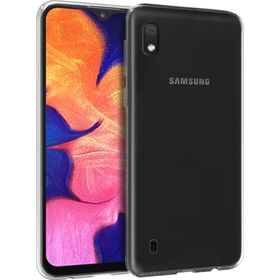 Microsonic Samsung Galaxy A10 Transparent Soft Beyaz Kılıf