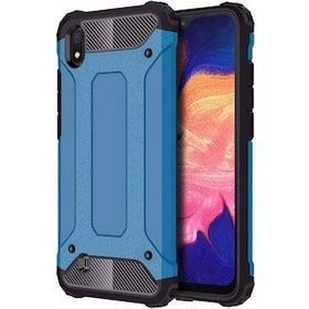 Microsonic Samsung Galaxy A10 Uyumlu Rugged Armor Mavi Kılıf