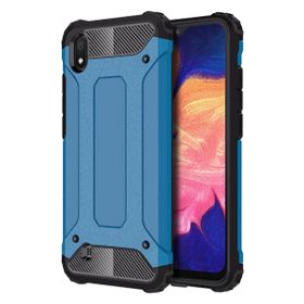 Microsonic Samsung Galaxy A10 Uyumlu Rugged Armor Mavi Kılıf