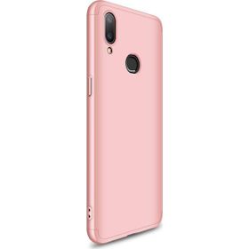 Microsonic Samsung Galaxy A10S Double Dip 360 Protective Rose Gold Kılıf