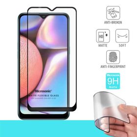 Microsonic Samsung Galaxy A10S Seramik Matte Flexible Siyah Ekran Koruyucu