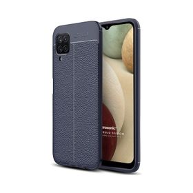 Microsonic Samsung Galaxy A12 Deri Dokulu Silikon Pembe Kılıf