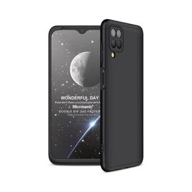 Microsonic Samsung Galaxy A12 Double Dip 360 Protective Kılıf