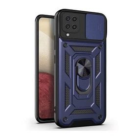 Microsonic Samsung Galaxy A12 Impact Resistant Lacivert Kılıf