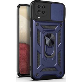 Microsonic Samsung Galaxy A12 Impact Resistant Lacivert Kılıf
