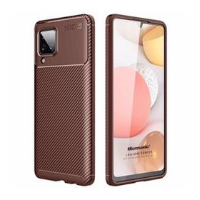 Microsonic Samsung Galaxy A12 Legion Series Kahverengi Kılıf
