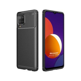 Microsonic Samsung Galaxy A12 Legion Series Kahverengi Kılıf