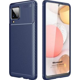 Microsonic Samsung Galaxy A12 Legion Series Lacivert Kılıf