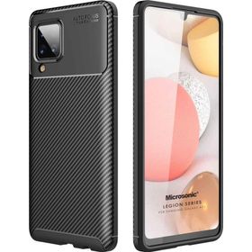 Microsonic Samsung Galaxy A12 Legion Series Siyah Kılıf