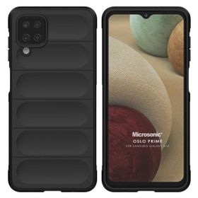 Microsonic Samsung Galaxy A12 Oslo Prime Siyah Kılıf