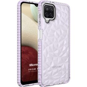 Microsonic Samsung Galaxy A12 Prism Hybrid Mor Kılıf