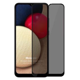 Microsonic Samsung Galaxy A12 Privacy 5D Gizlilik Filtreli Siyah Cam Ekran Koruyucu