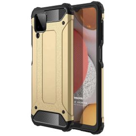 Microsonic Samsung Galaxy A12 Rugged Armor Gold Kılıf