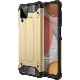Microsonic Samsung Galaxy A12 Rugged Armor Gold Kılıf