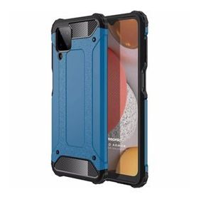 Microsonic Samsung Galaxy A12 Rugged Armor Mavi Kılıf