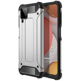 Microsonic Samsung Galaxy A12 Rugged Armor Mavi Kılıf