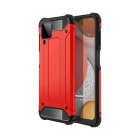 Microsonic Samsung Galaxy A12 Rugged Armor Mavi Kılıf