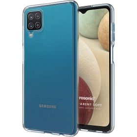 Microsonic Samsung Galaxy A12 Transparent Soft Beyaz Kılıf