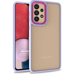 Microsonic Samsung Galaxy A13 4G Bright Planet Lila Kılıf