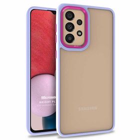 Microsonic Samsung Galaxy A13 4G Bright Planet Lila Kılıf