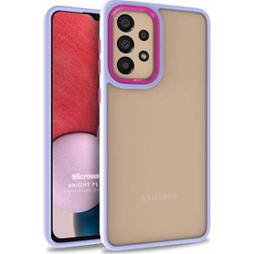 Microsonic Samsung Galaxy A13 4G Bright Planet Lila Kılıf