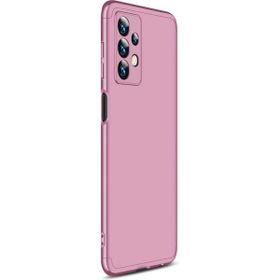 Microsonic Samsung Galaxy A13 4G Double Dip 360 Protective Rose Gold Kılıf