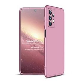 Microsonic Samsung Galaxy A13 4G Double Dip 360 Protective Rose Gold Kılıf