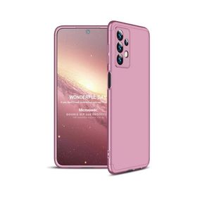 Microsonic Samsung Galaxy A13 4G Double Dip 360 Rose Gold Kılıf