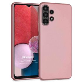 Microsonic Samsung Galaxy A13 4G Matte Silicone Rose Gold Kılıf