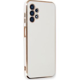 Microsonic Samsung Galaxy A13 4G Olive Plated Beyaz Kılıf
