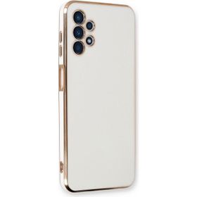 Microsonic Samsung Galaxy A13 4G Olive Plated Beyaz Kılıf