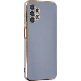 Microsonic Samsung Galaxy A13 4G Olive Plated Lavanta Grisi Kılıf
