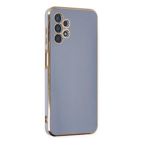Microsonic Samsung Galaxy A13 4G Olive Plated Lavanta Grisi Kılıf