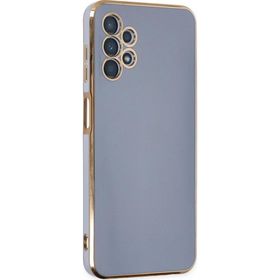 Microsonic Samsung Galaxy A13 4G Olive Plated Lavanta Grisi Kılıf