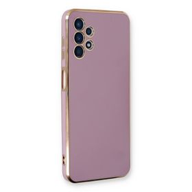 Microsonic Samsung Galaxy A13 4G Olive Plated Lila Kılıf