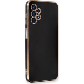 Microsonic Samsung Galaxy A13 4G Olive Plated Siyah Kılıf